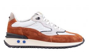 Floris van Bommel Vinti 03.05 SFM-10104-27-01 Redbrown combi Sneaker