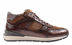 Podium bruin halbhohe Sneaker