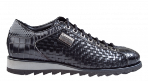 Harris 2817/P nero vlecht Schnürschuhe
