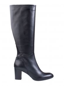 Lamica Edette schwarz Leder Stiefel