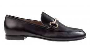 La Cabala L 7200625 schwarz Leder Mokassin