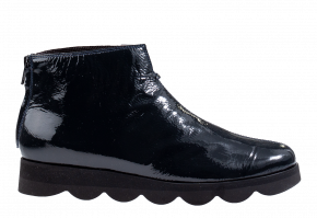 La Cabala L 738508 blau Lackleder Stiefelette.