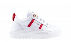 Mason Garments Kids Tia 17B weiß rot Sneaker