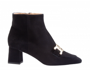 Paulette CH731 schwarz Veloursleder Stiefelette