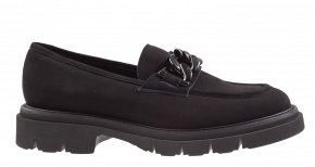Paulette G882M schwarz Veloursleder Slipper
