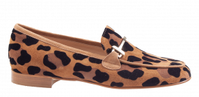 Paulette H901M print Veloursleder Mokassin