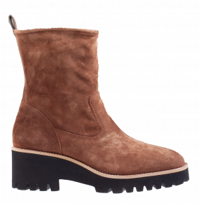 Paul Green 9017-062 cognac Veloursleder Stiefelette