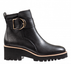 Paul Green 9763-092 schwarz Leder Stiefelette