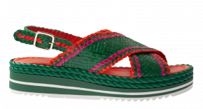 Pons Quintana 10270 Green Sandal