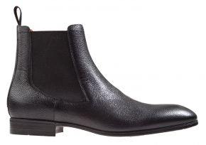 Santoni MGSI-13414 schwarz Chelsea Stiefel