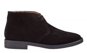 Soldini 17671 schwarz veloursleder Desert Boot.