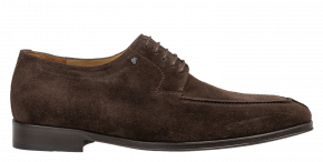 Van Bommel Matra 04.01 I brown Veloursleder Herrenschnürer