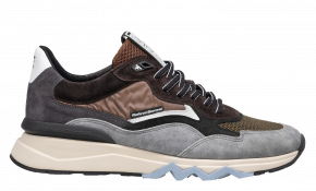 Floris van Bommel De Zager 05.01 G1/2 Dark Brown Sneaker