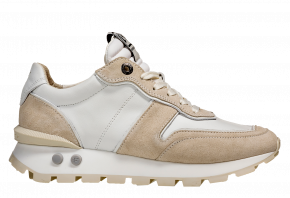 Floris van Bommel Blokki 01.01 Dark White Sneaker