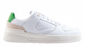 Tommy Hilfiger Leather Basket weiß grün Sneaker