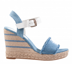 Tommy Hilfiger Denim Wedge jeans Sandale