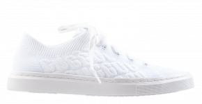 UGG Alameda Graphic Knit White Sneaker