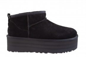 UGG Classic Ultra Mini Platform Black Boot