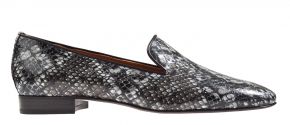 Voltan 4761 schwarz grau multicolor print Slipper.