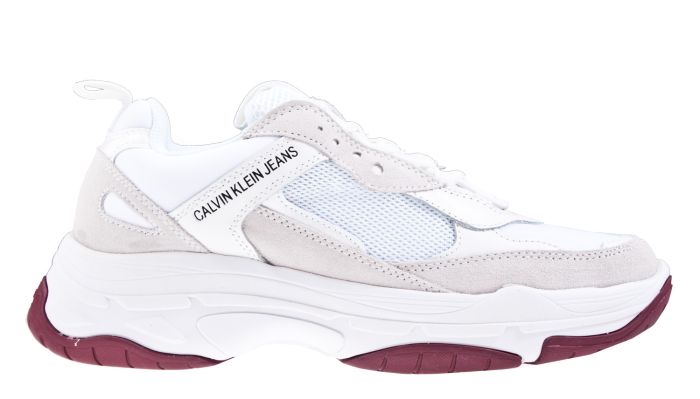Calvin Klein Witte Sneakers Ultra - Schoenen.nl