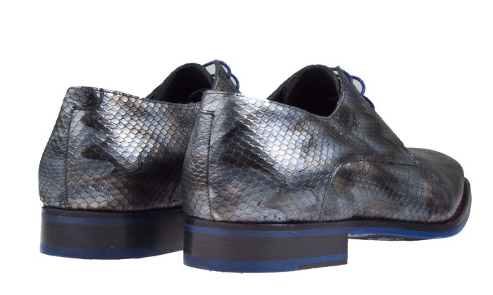 Floris Van Bommel SFM-30023-10-01 Veterschoen Zwart - De Roos Schoenen Breda